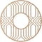 Ekena Millwork Empire Wood Fretwork Pierced Ceiling Medallion, Alder, 32"OD x 11 3/4"ID x 3/8"T CMWP32X32X0375EPAL - alternate 5